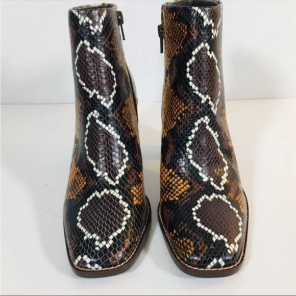 Gibson Latimer Multicolor Snakeskin Ankle Boots - Picture 4 of 13